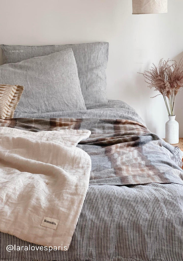 Lambswool Blanket in Mackellar Tartan - TBCo