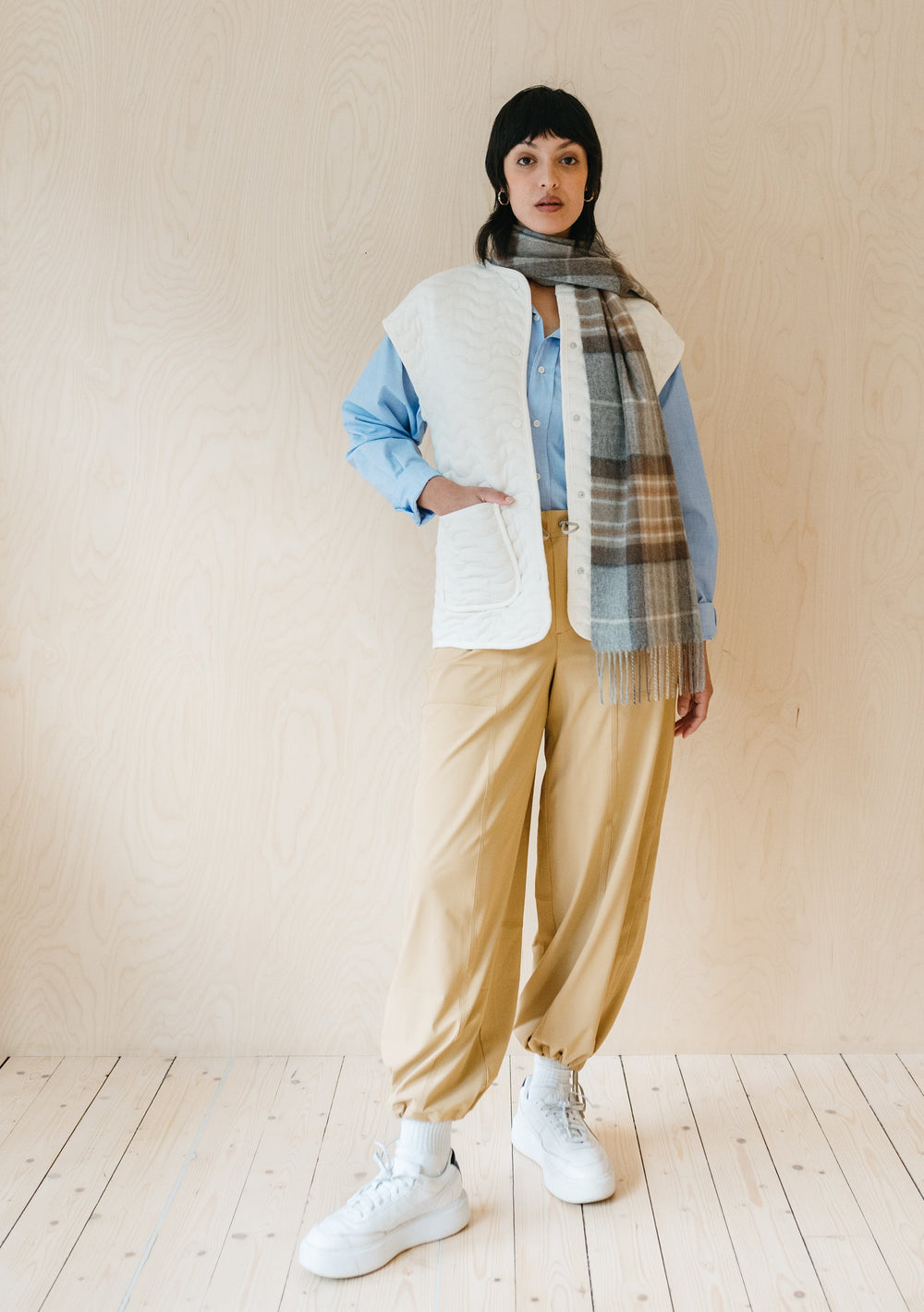 Lambswool Scarf in Mackellar Tartan - TBCo
