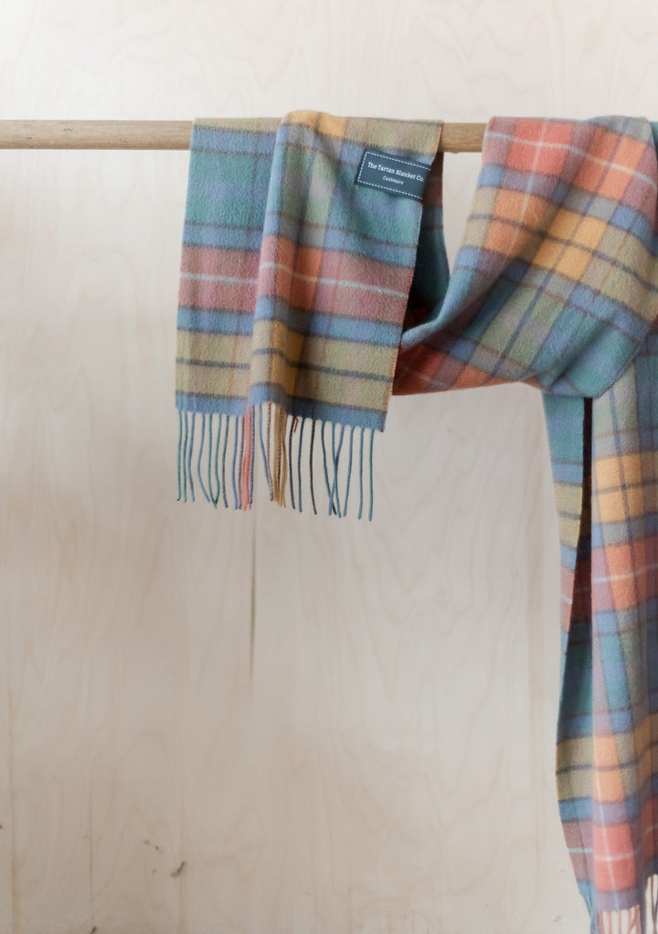 Cashmere Scarf in Buchanan Antique Tartan - TBCo
