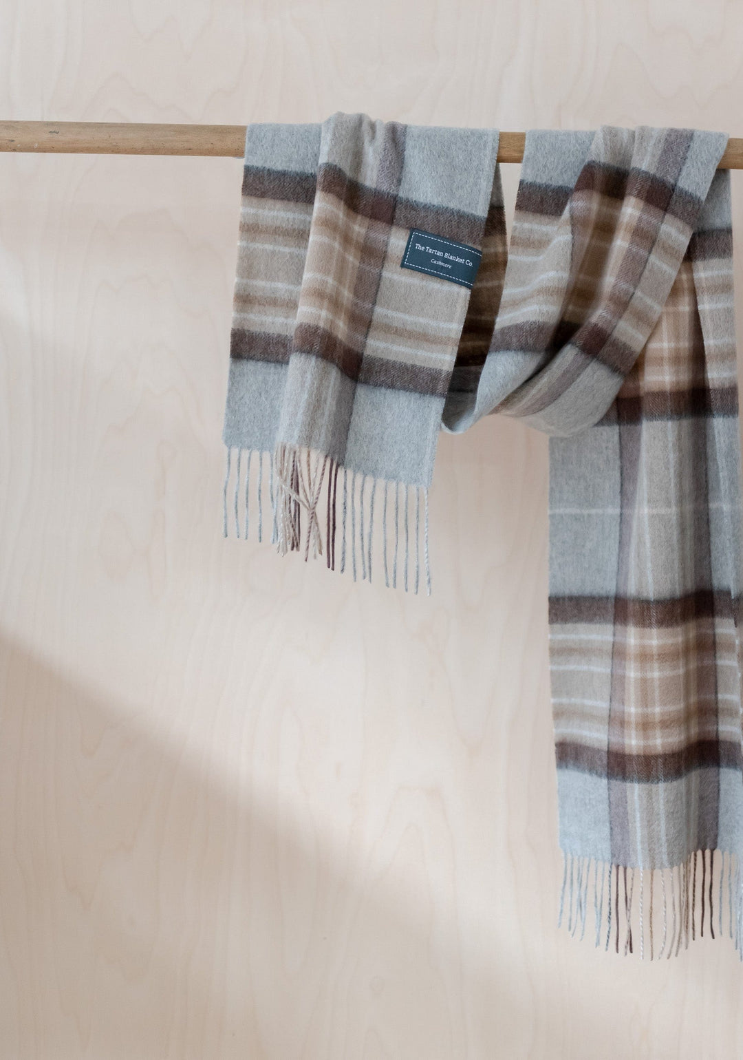 Cashmere Scarf in Mackellar Tartan - TBCo