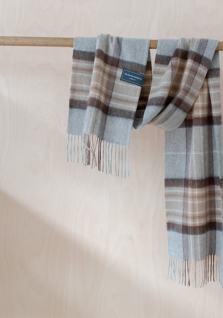 Cashmere Scarf in Mackellar Tartan - TBCo