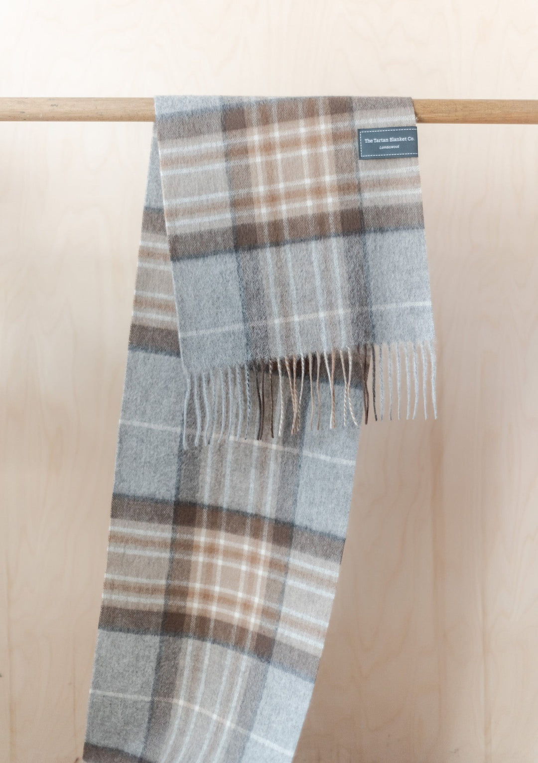 Lambswool Scarf in Mackellar Tartan - TBCo