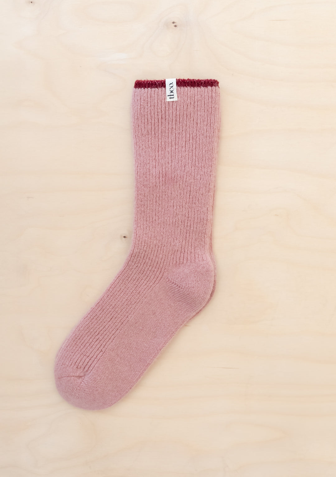 Kaschmir- und Merinosocken in Rosa