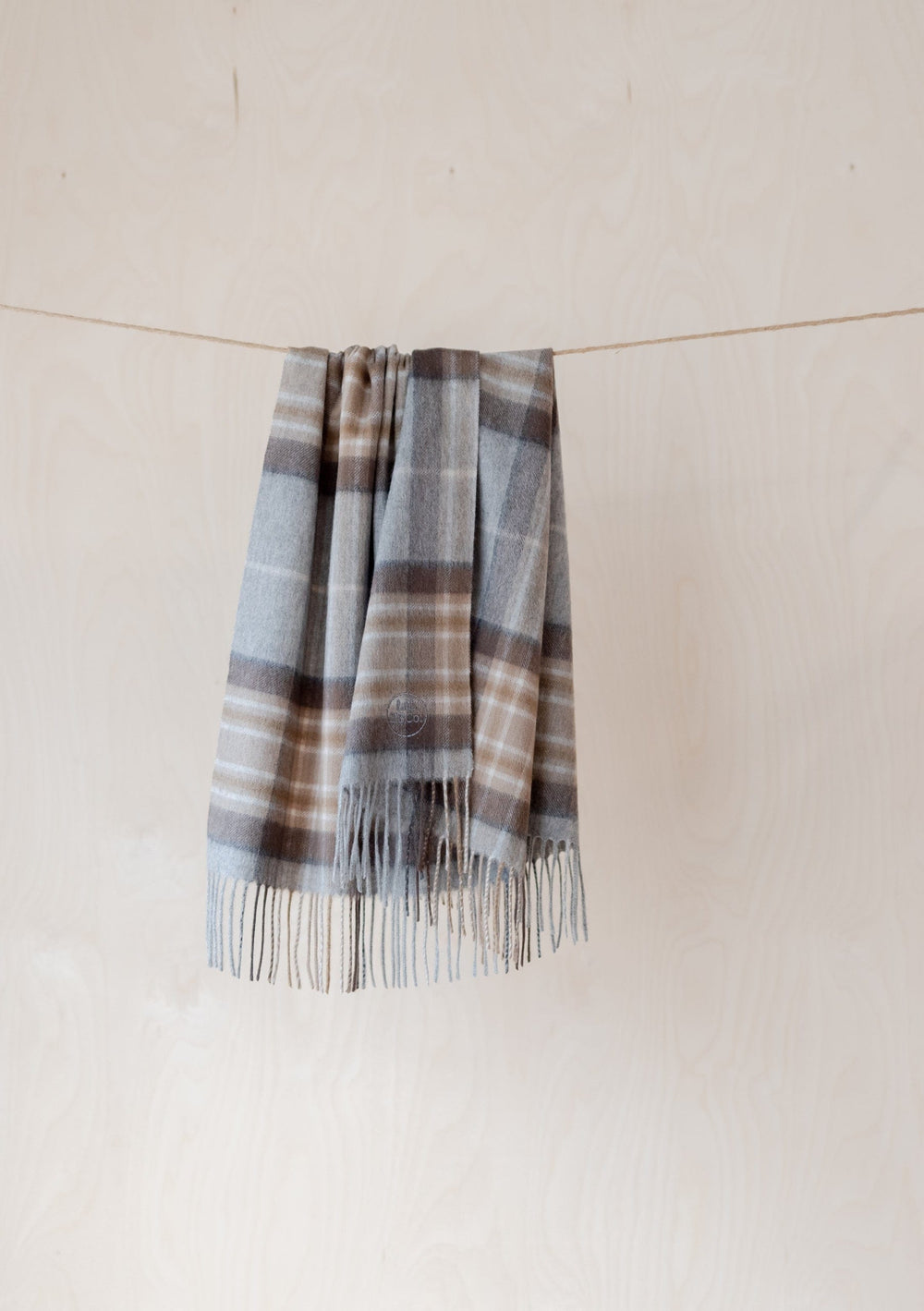 Lambswool Baby Blanket in Mackellar Tartan - TBCo