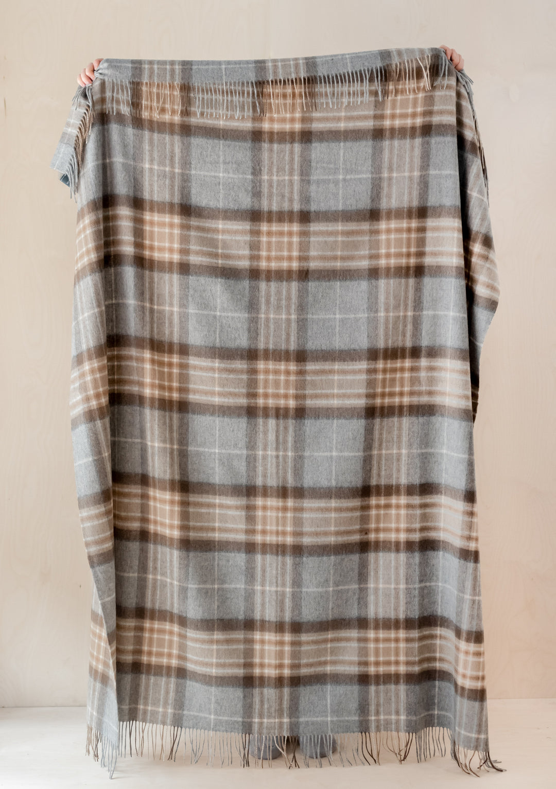Cashmere Blanket in Mackellar Tartan - TBCo
