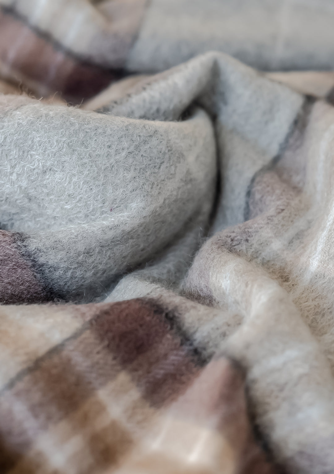 Cashmere Blanket in Mackellar Tartan - TBCo