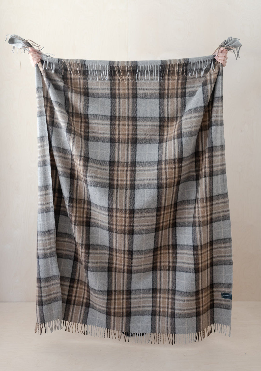 Recycled Wool Blanket in Mackellar Tartan - TBCo