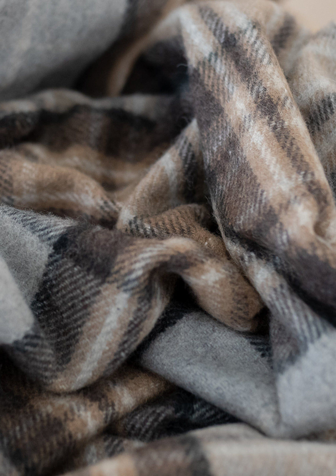 Recycled Wool Blanket in Mackellar Tartan - TBCo