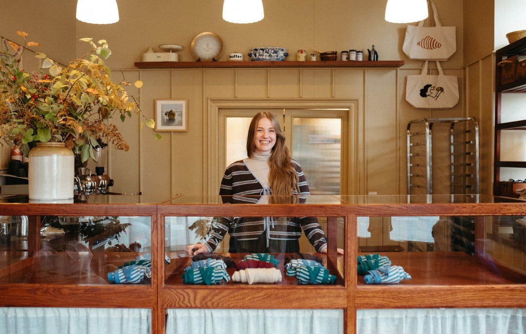 The TBCo × Lannan Triangle Scarf: A Delicious Collaboration