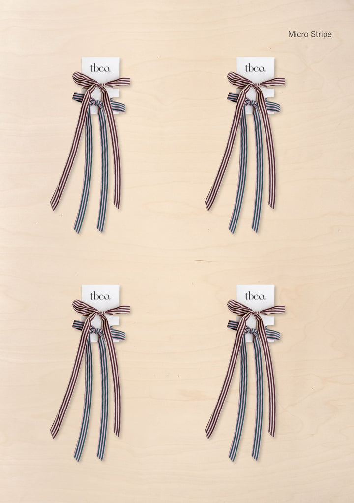 Cotton Bows, Set of 8
