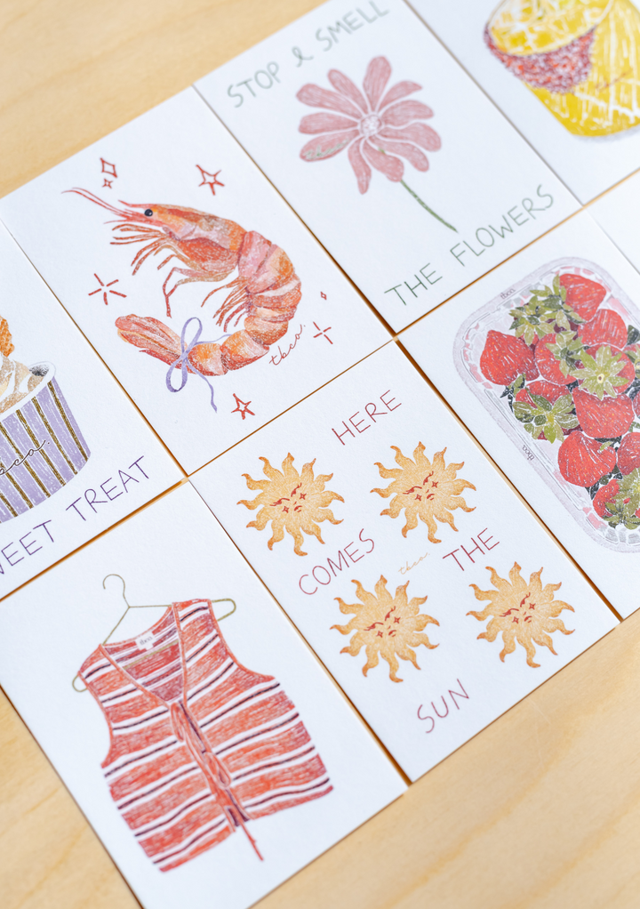TBCo x Eleanor Isobelle Strawberries Mini Print