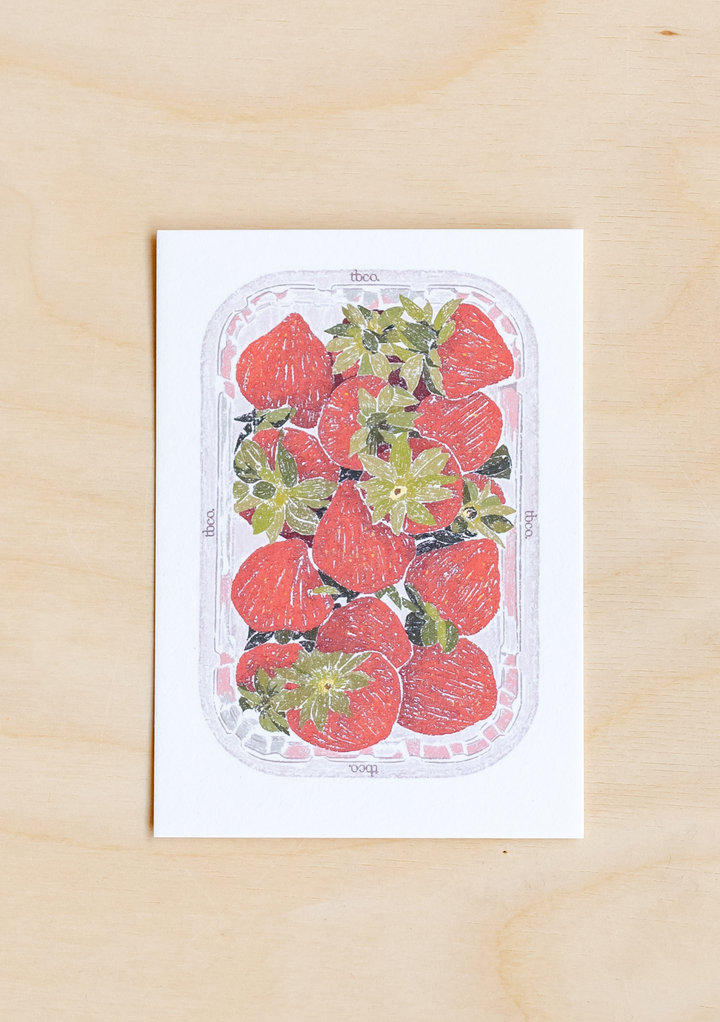 TBCo x Eleanor Isobelle Strawberries Mini Print