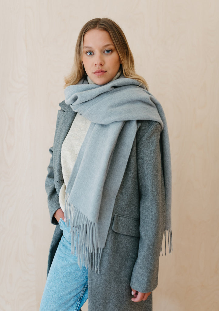 Lambswool Oversized Scarf Melange