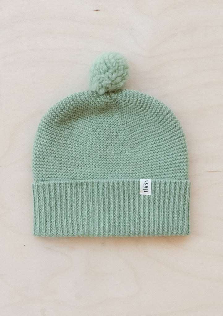 Merino Wool Beanie Pistachio
