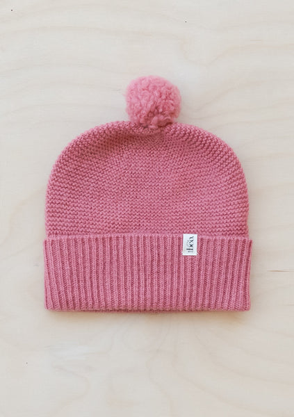 帽子 FETICO HAND-KNITTED ROSE BEANIE 帽子 FETICO HAND-KNITTED ROSE