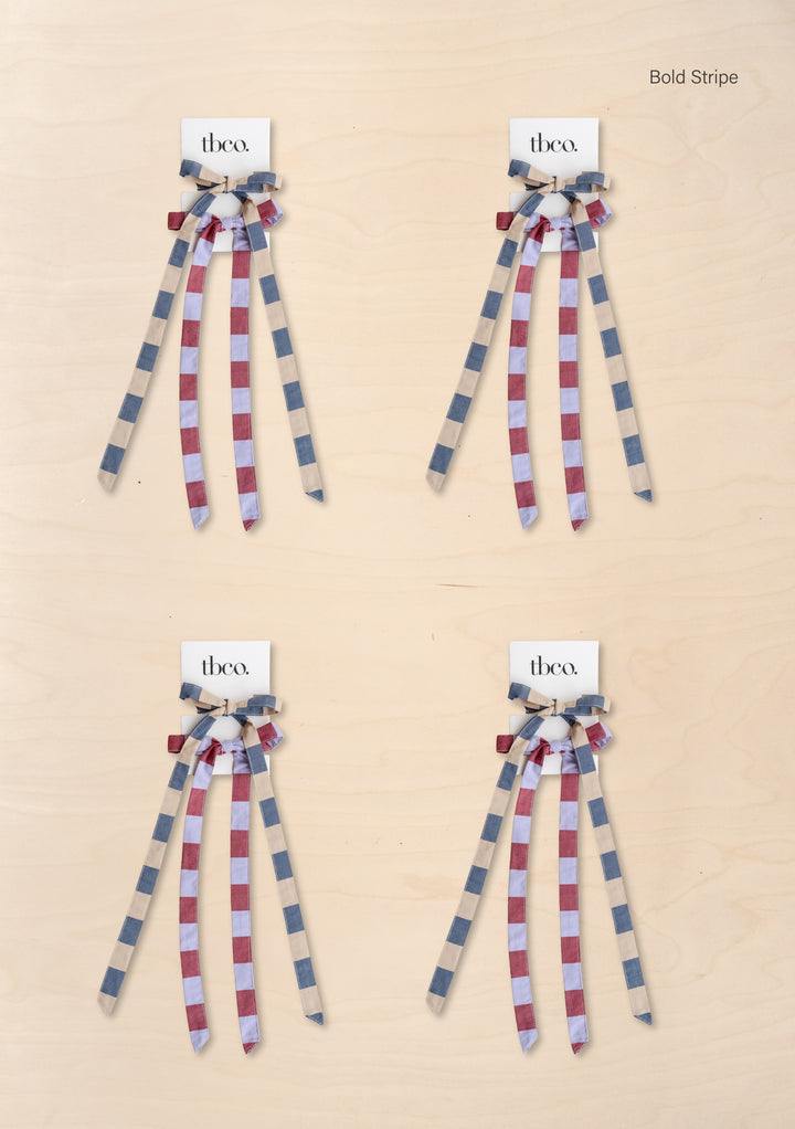 Cotton Bows, Set of 8