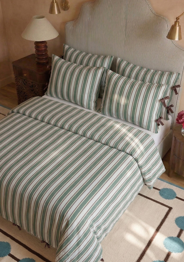 100% Cotton Bedding Stripe