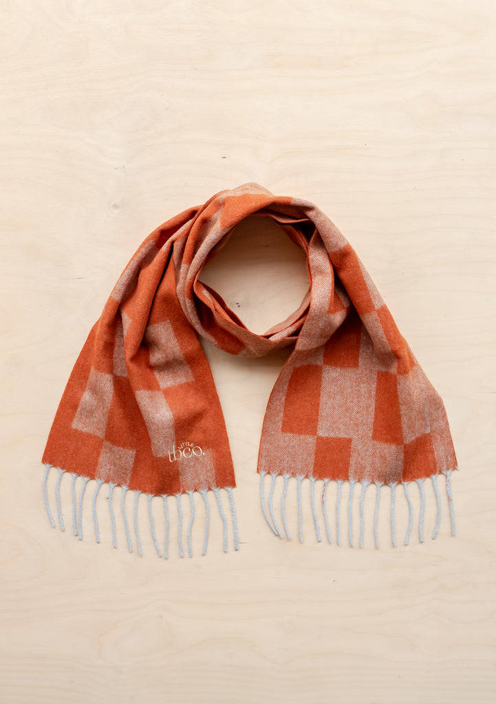 Lambswool Scarf Checker