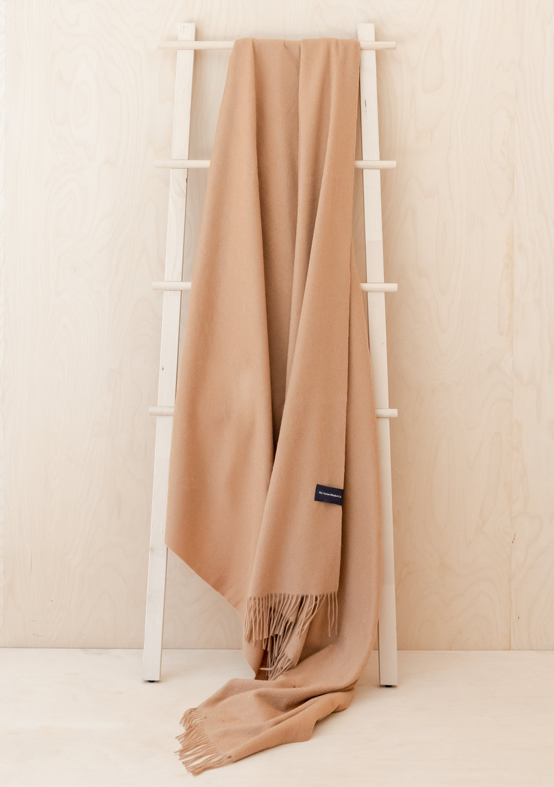 TBCo - Sample Sale Cashmere Blanket in Camel