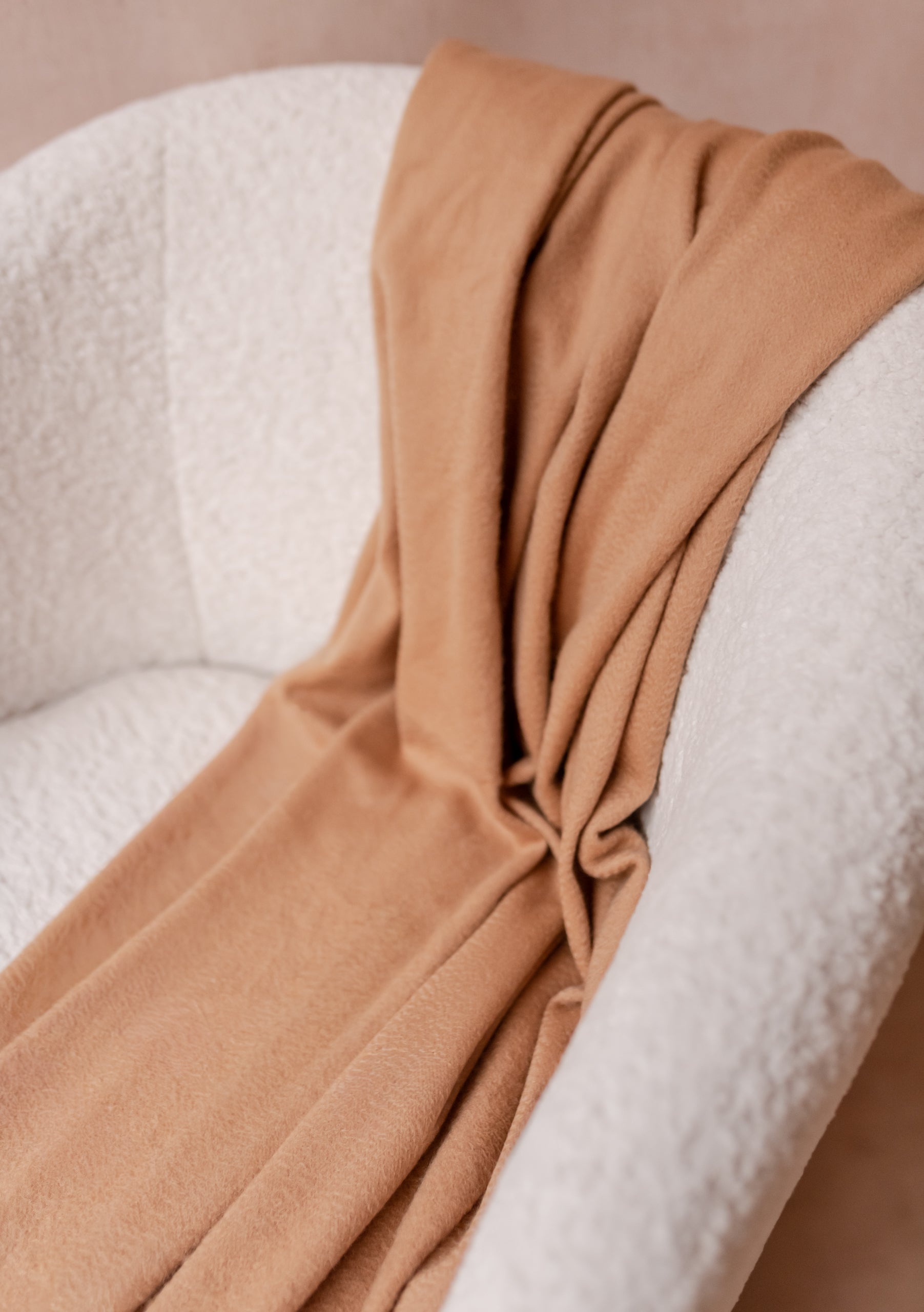 Cashmere Blanket in Camel – TBCo