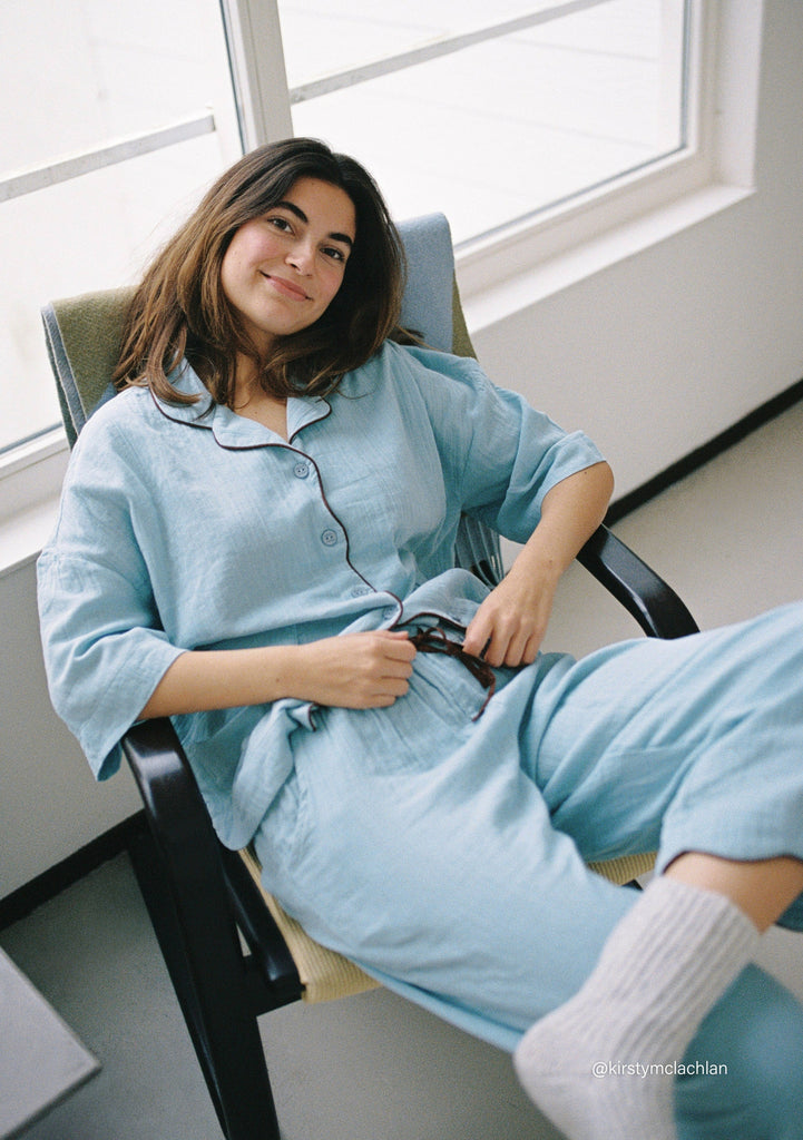 Cropped Cotton Pyjamas