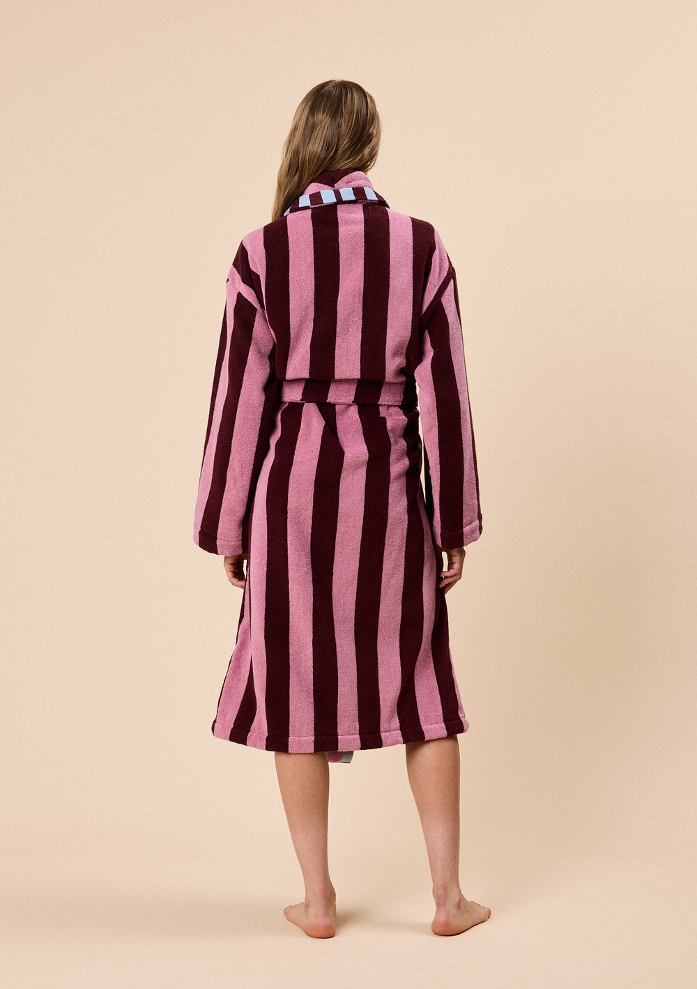Red Striped Robe Robes | Luxury Cotton Robes | TBCo – TBCo