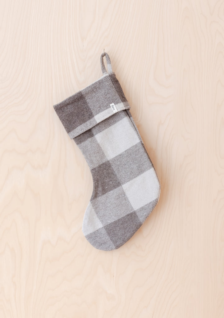 Recycled Wool Christmas Stocking Jacob Tartan