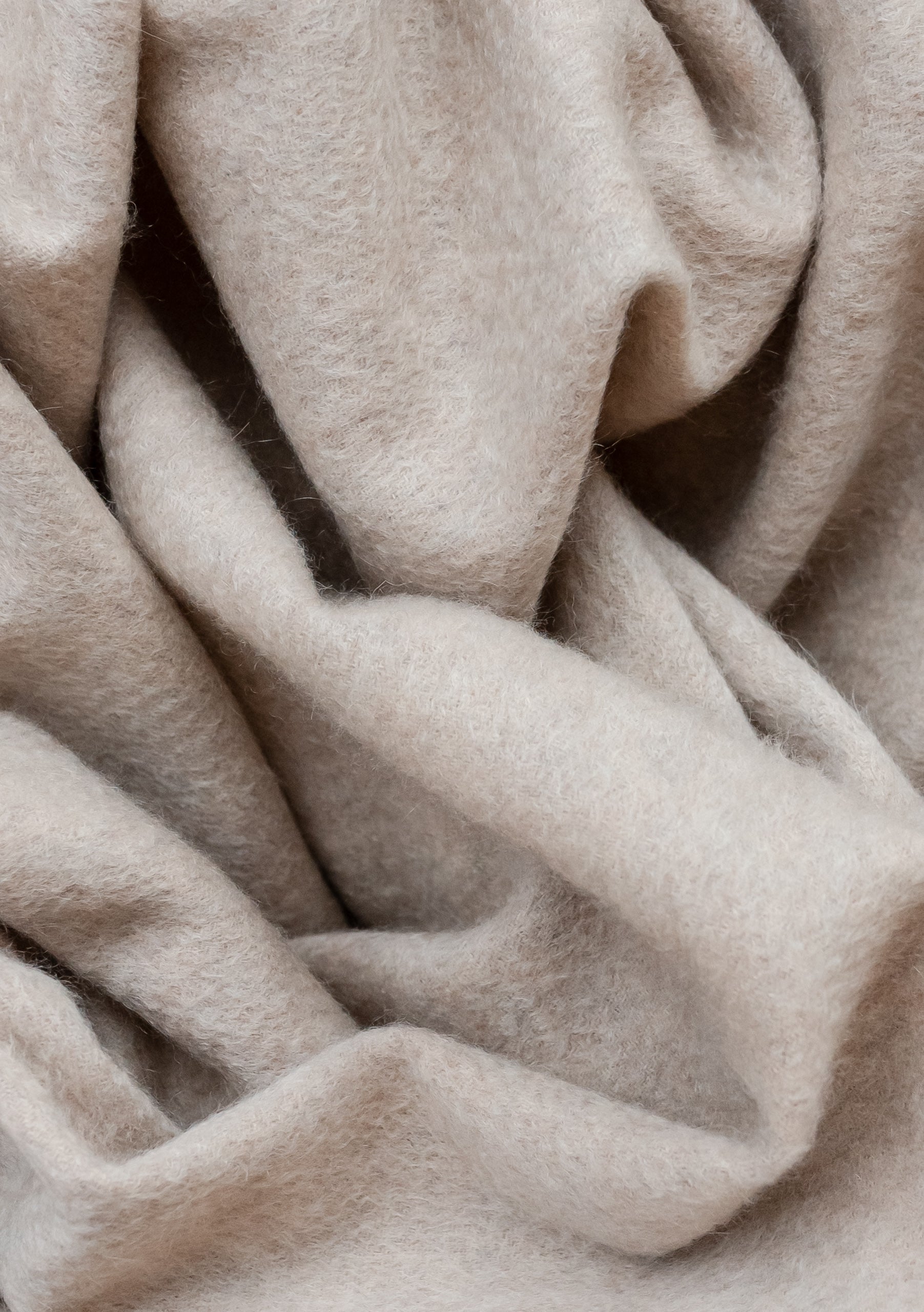 Men's Cashmere Scarf in Oatmeal Melange – TBCo