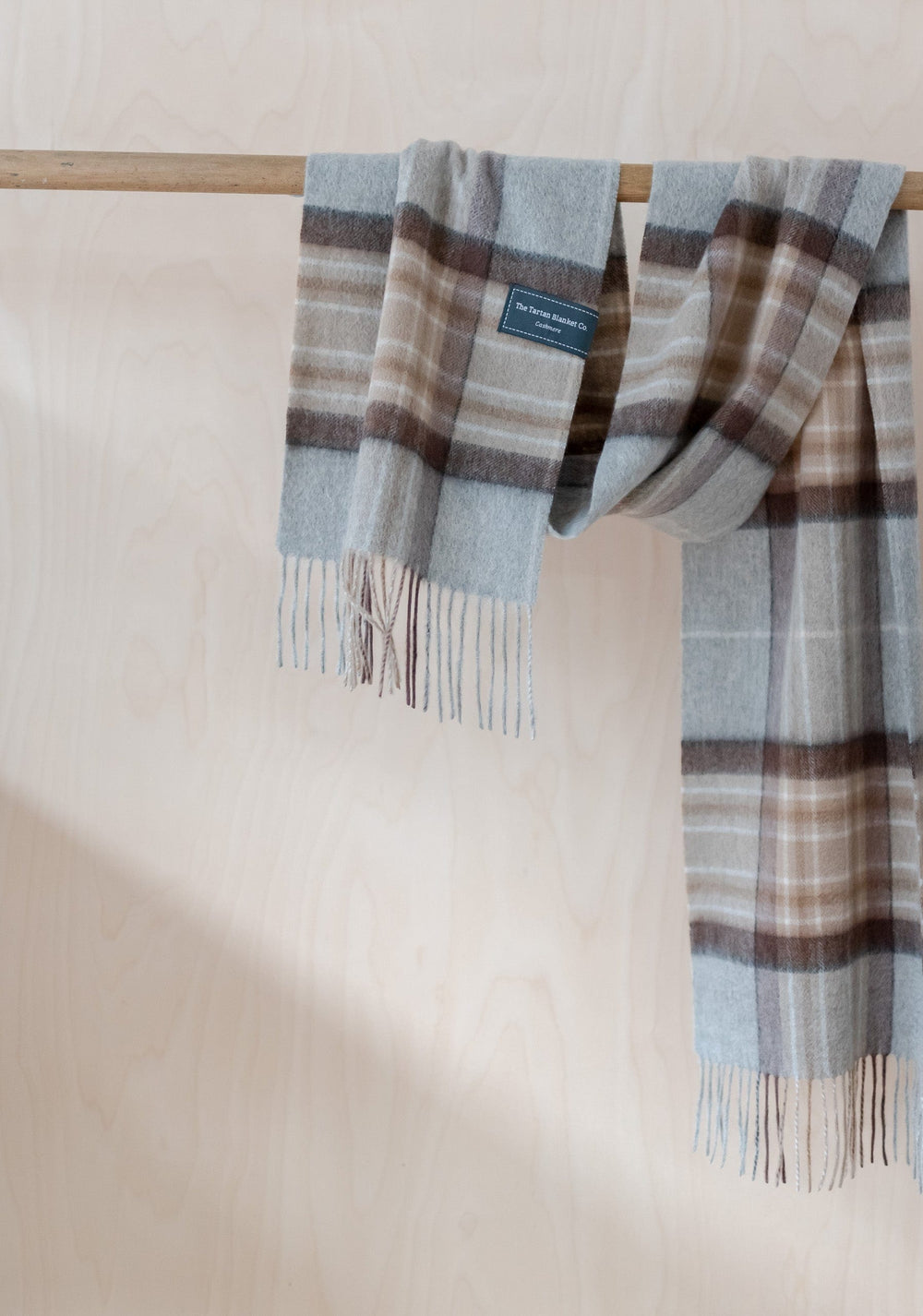 Cashmere Scarf in Mackellar Tartan - TBCo 