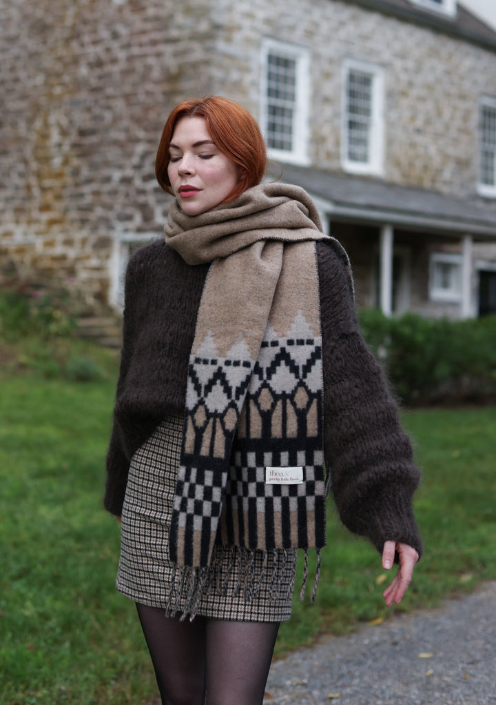 TBCo x Pretty Little Fawn Fair Isle Foulard