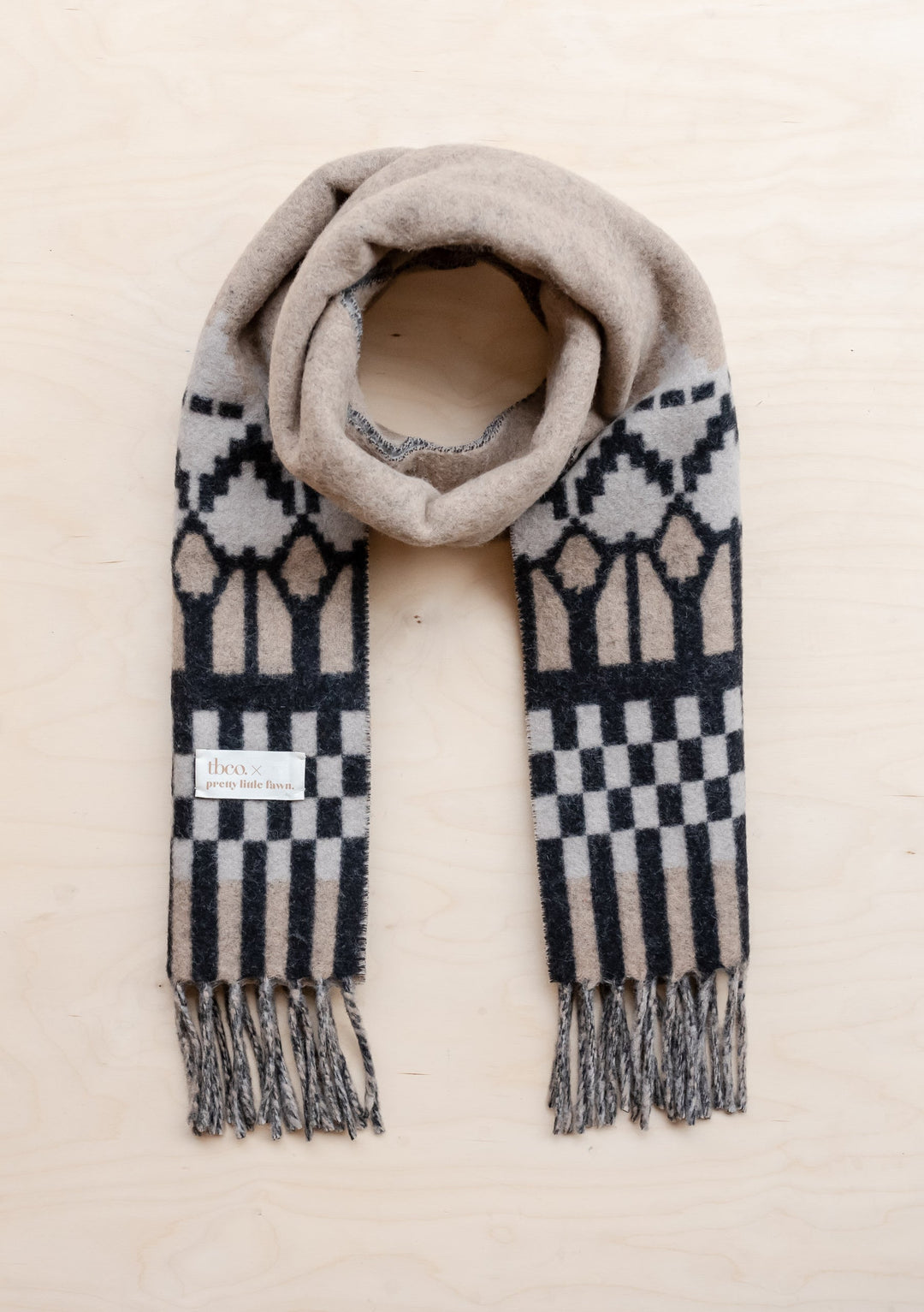 TBCo x Pretty Little Fawn Fair Isle Foulard