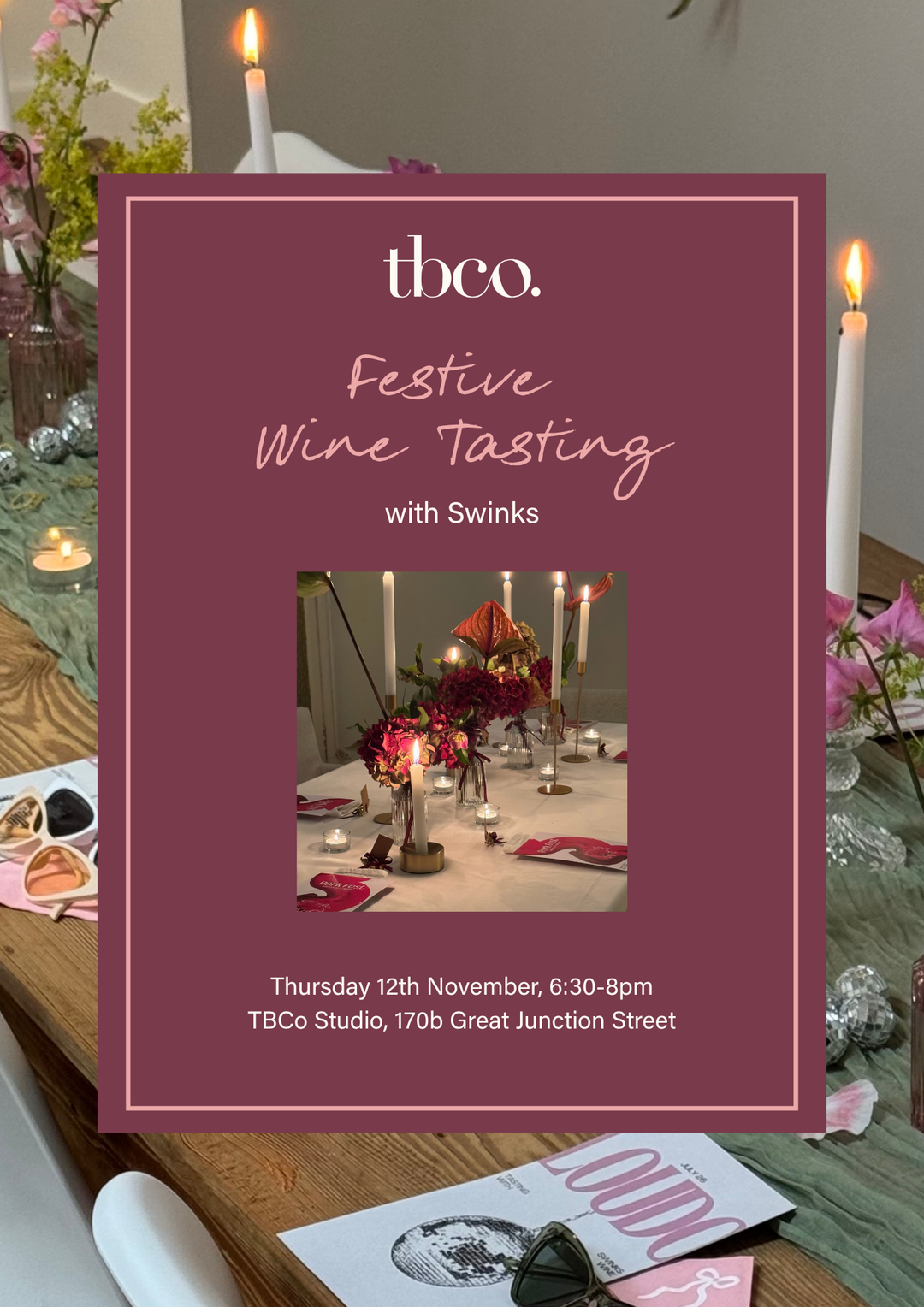 Festive Wine Tasting