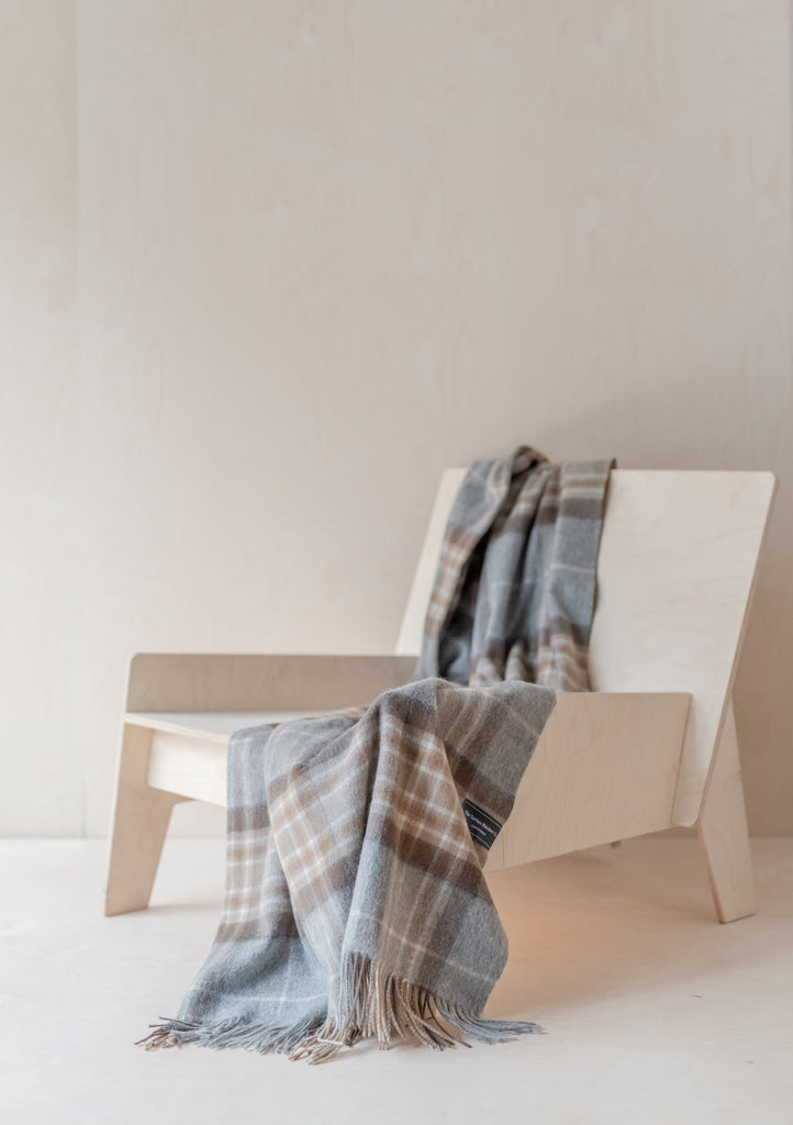 Lambswool Small Blanket Mackellar Tartan