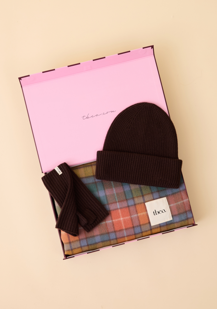 Créez votre propre coffret cadeau tartan